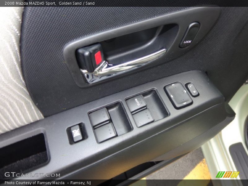 Controls of 2008 MAZDA5 Sport