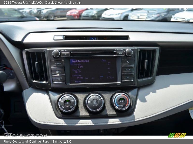 Classic Silver Metallic / Ash 2013 Toyota RAV4 LE AWD