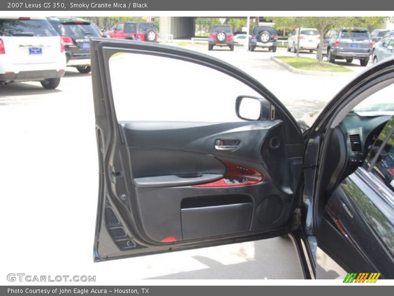 Smoky Granite Mica / Black 2007 Lexus GS 350