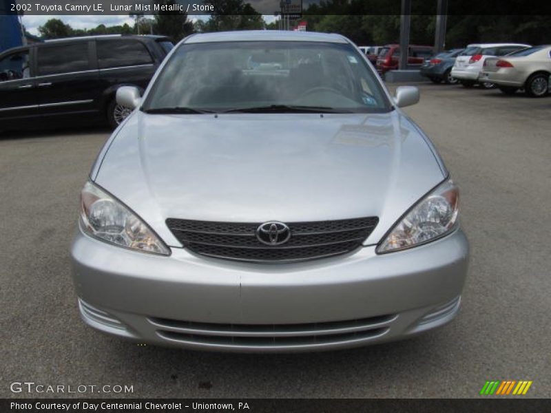 Lunar Mist Metallic / Stone 2002 Toyota Camry LE