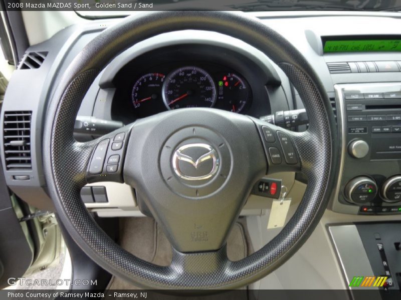  2008 MAZDA5 Sport Steering Wheel
