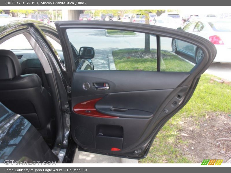 Smoky Granite Mica / Black 2007 Lexus GS 350