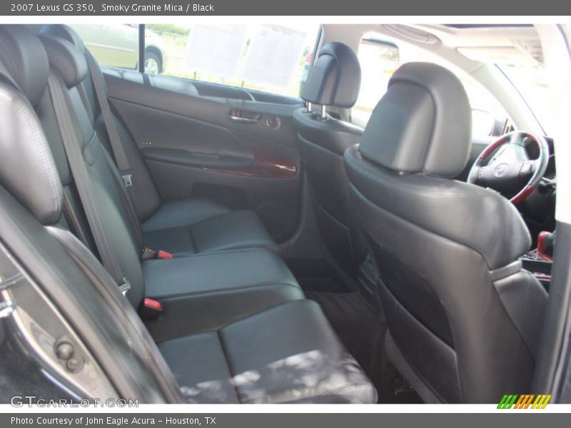 Smoky Granite Mica / Black 2007 Lexus GS 350