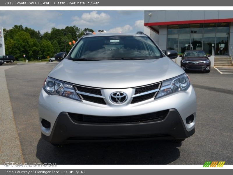 Classic Silver Metallic / Ash 2013 Toyota RAV4 LE AWD
