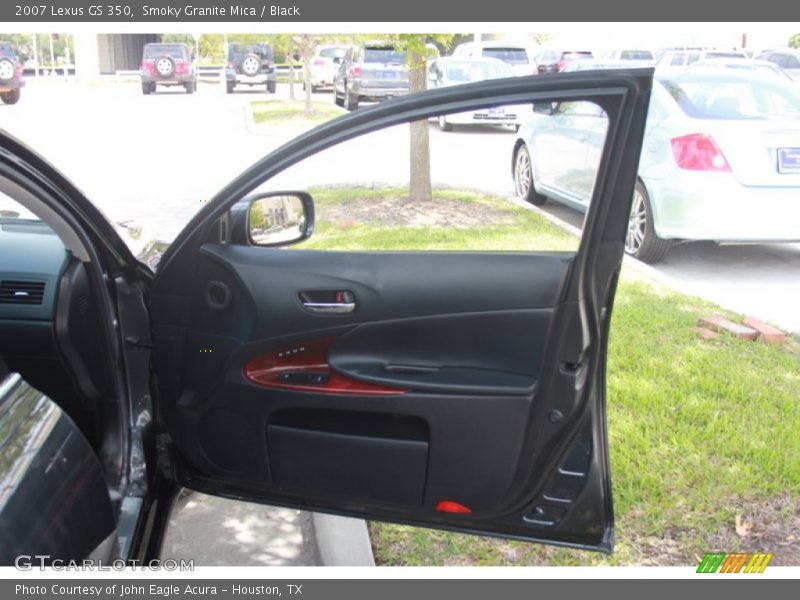 Smoky Granite Mica / Black 2007 Lexus GS 350