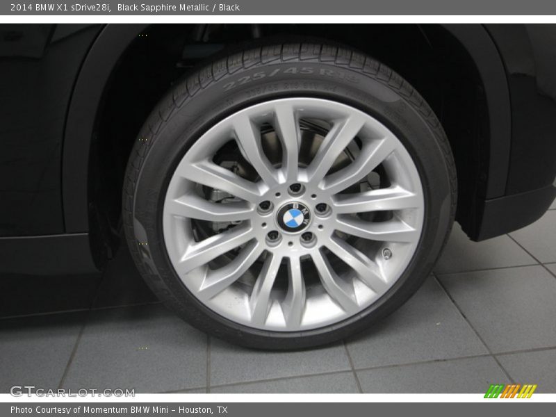 Black Sapphire Metallic / Black 2014 BMW X1 sDrive28i