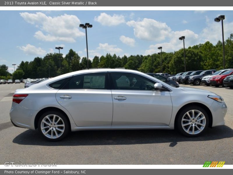 Classic Silver Metallic / Black 2013 Toyota Avalon XLE
