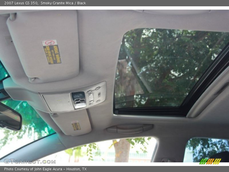 Smoky Granite Mica / Black 2007 Lexus GS 350
