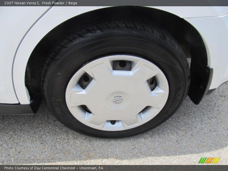 Fresh Powder / Beige 2007 Nissan Versa S