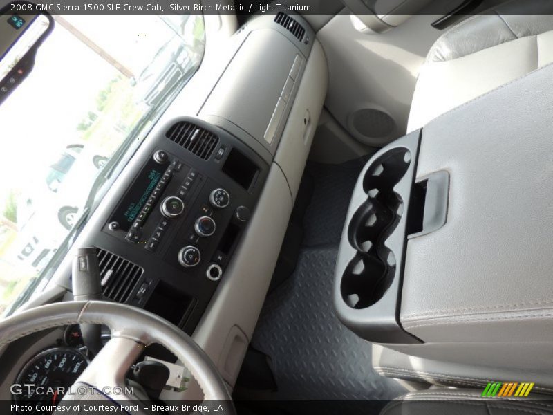 Silver Birch Metallic / Light Titanium 2008 GMC Sierra 1500 SLE Crew Cab