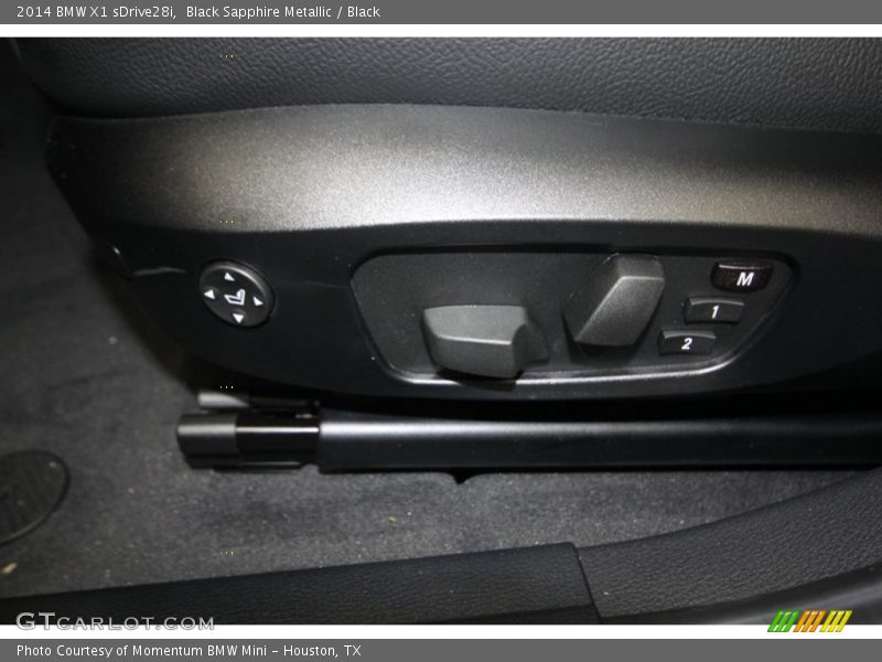 Black Sapphire Metallic / Black 2014 BMW X1 sDrive28i