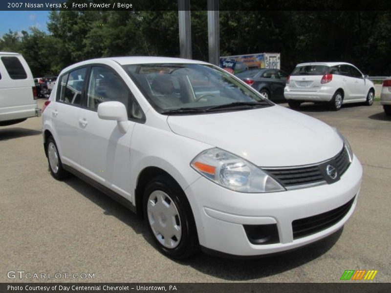 Fresh Powder / Beige 2007 Nissan Versa S