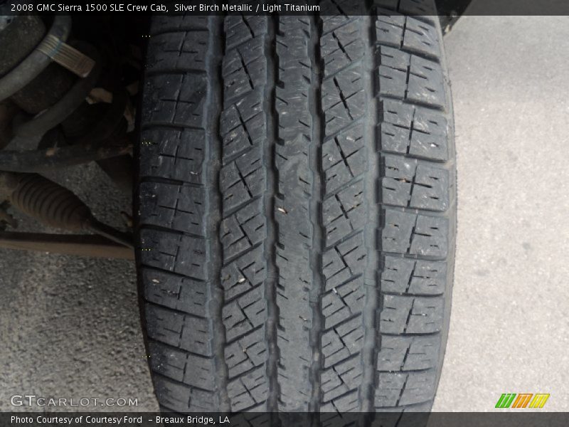 Silver Birch Metallic / Light Titanium 2008 GMC Sierra 1500 SLE Crew Cab