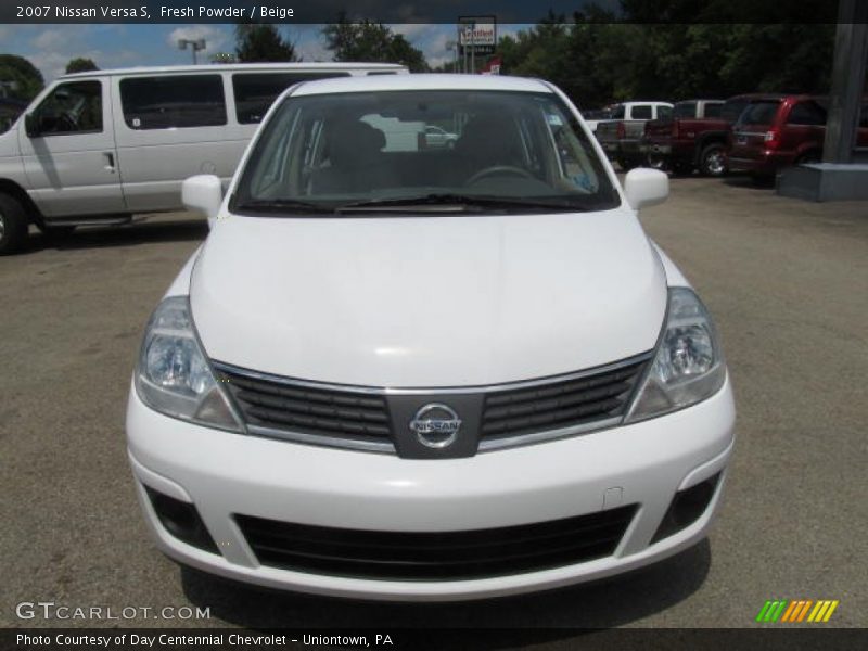 Fresh Powder / Beige 2007 Nissan Versa S