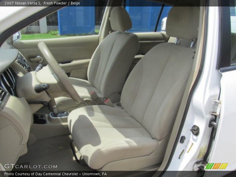 Fresh Powder / Beige 2007 Nissan Versa S