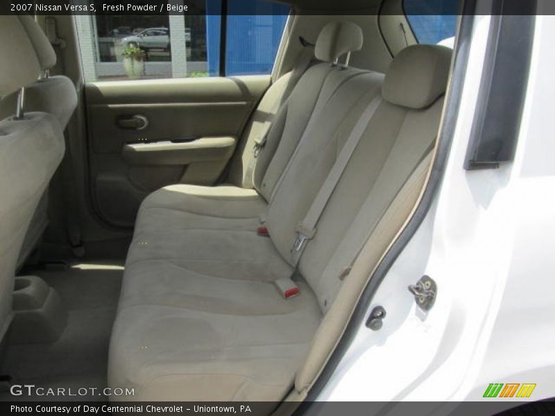 Fresh Powder / Beige 2007 Nissan Versa S