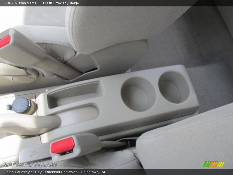 Fresh Powder / Beige 2007 Nissan Versa S