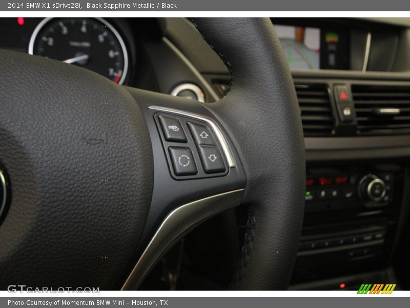 Black Sapphire Metallic / Black 2014 BMW X1 sDrive28i
