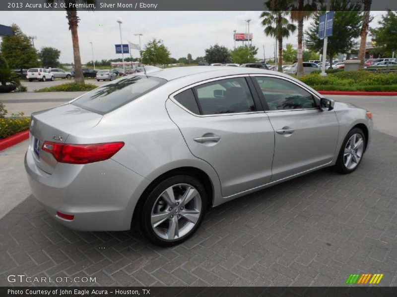 Silver Moon / Ebony 2013 Acura ILX 2.0L Premium