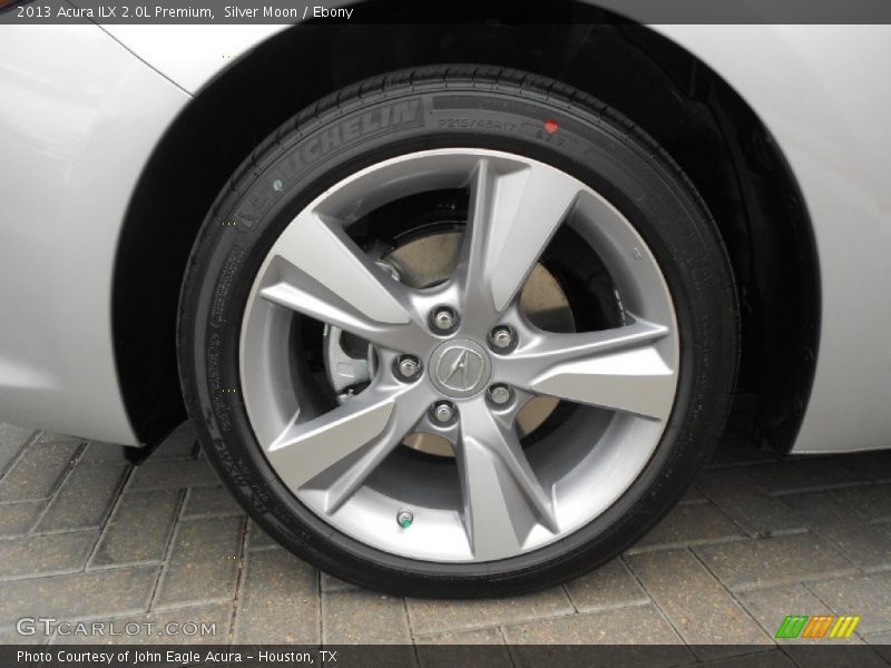 Silver Moon / Ebony 2013 Acura ILX 2.0L Premium