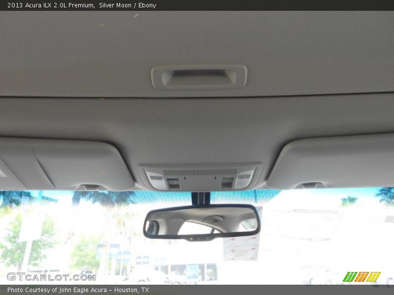 Silver Moon / Ebony 2013 Acura ILX 2.0L Premium