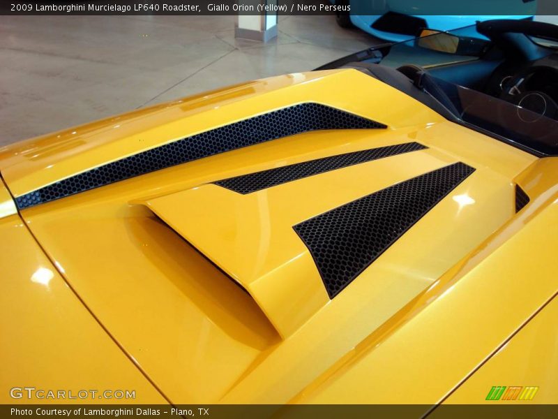 Giallo Orion (Yellow) / Nero Perseus 2009 Lamborghini Murcielago LP640 Roadster