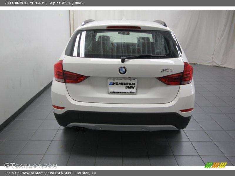 Alpine White / Black 2014 BMW X1 xDrive35i