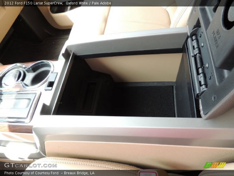 Oxford White / Pale Adobe 2012 Ford F150 Lariat SuperCrew