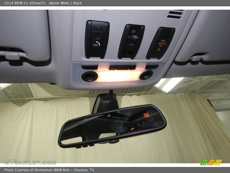 Alpine White / Black 2014 BMW X1 xDrive35i