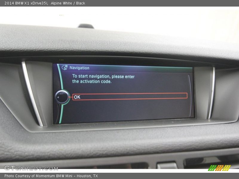 Alpine White / Black 2014 BMW X1 xDrive35i