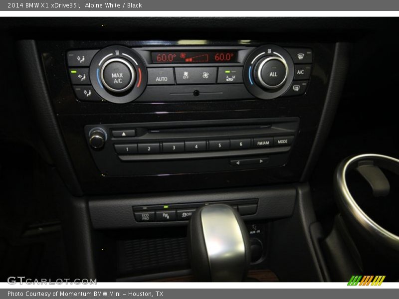 Controls of 2014 X1 xDrive35i