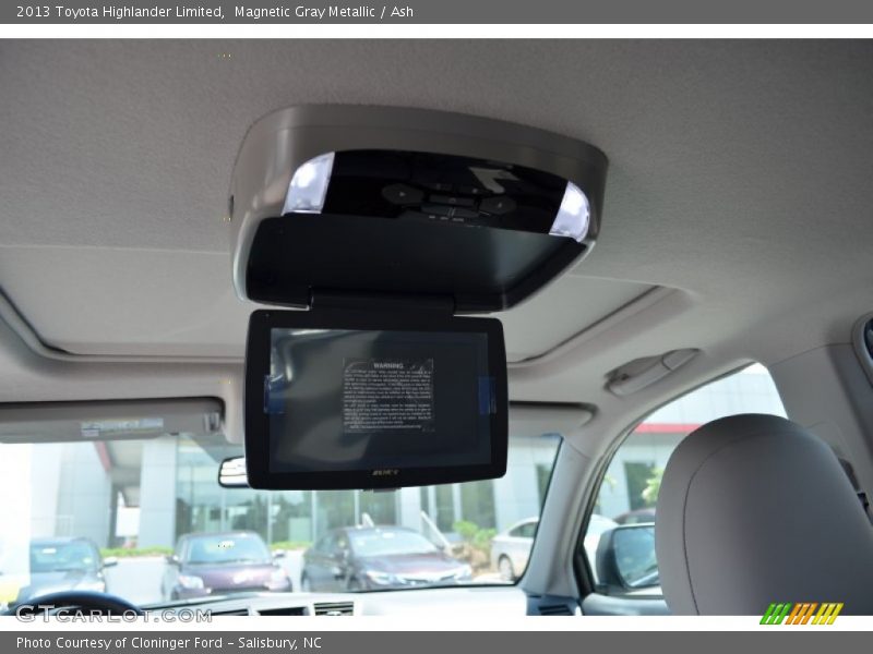 Magnetic Gray Metallic / Ash 2013 Toyota Highlander Limited