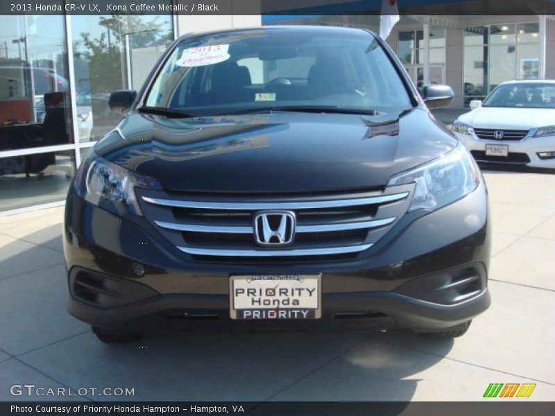 Kona Coffee Metallic / Black 2013 Honda CR-V LX