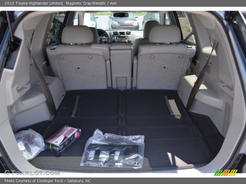 Magnetic Gray Metallic / Ash 2013 Toyota Highlander Limited