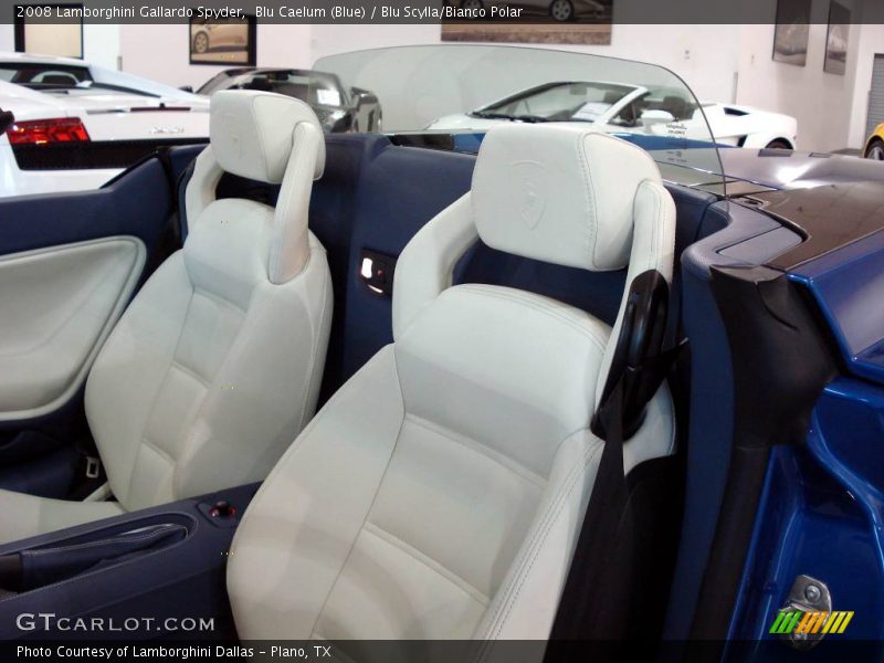 Blu Caelum (Blue) / Blu Scylla/Bianco Polar 2008 Lamborghini Gallardo Spyder