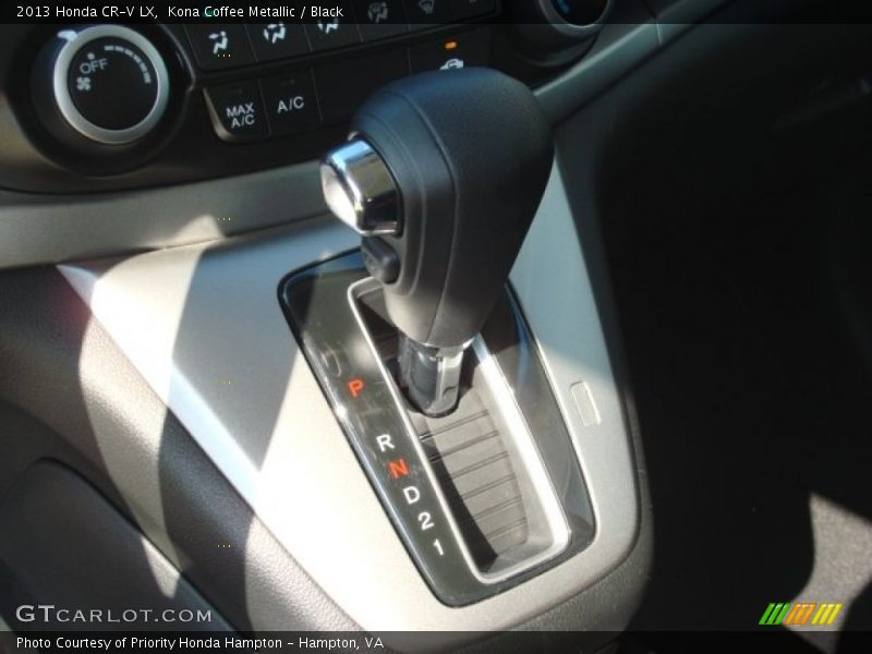 Kona Coffee Metallic / Black 2013 Honda CR-V LX