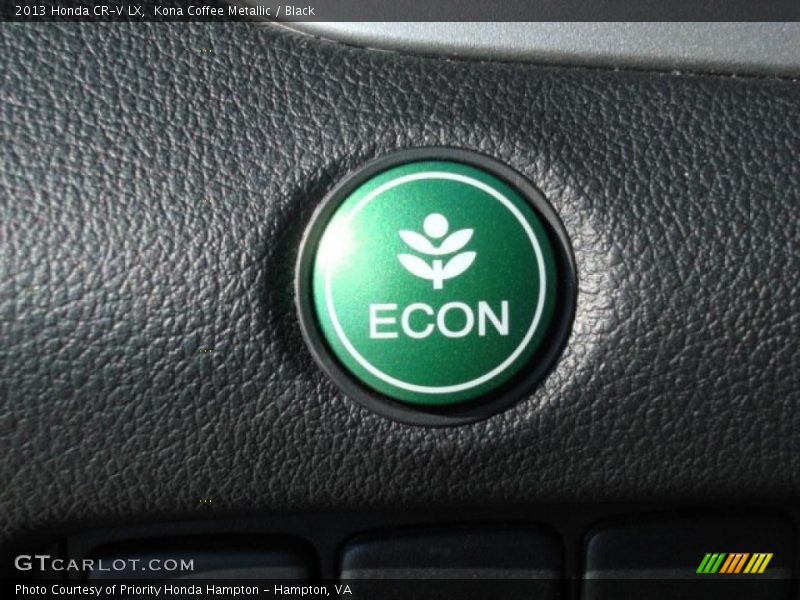 Kona Coffee Metallic / Black 2013 Honda CR-V LX