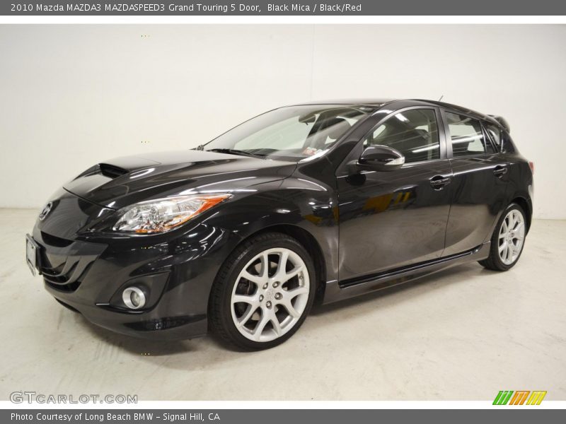 Black Mica / Black/Red 2010 Mazda MAZDA3 MAZDASPEED3 Grand Touring 5 Door