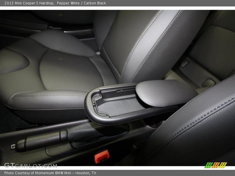 Pepper White / Carbon Black 2013 Mini Cooper S Hardtop