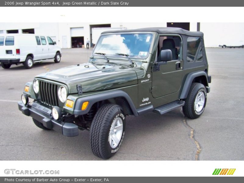 Jeep Green Metallic / Dark Slate Gray 2006 Jeep Wrangler Sport 4x4