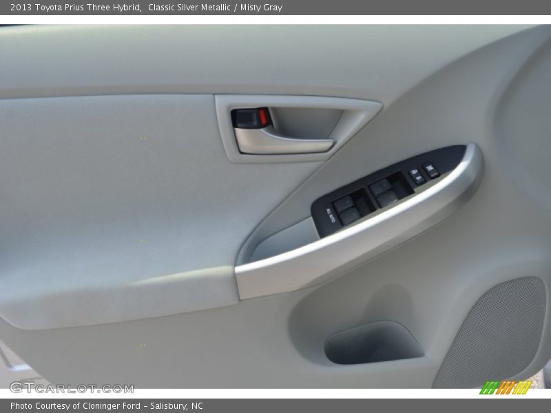 Classic Silver Metallic / Misty Gray 2013 Toyota Prius Three Hybrid