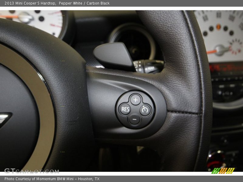Pepper White / Carbon Black 2013 Mini Cooper S Hardtop