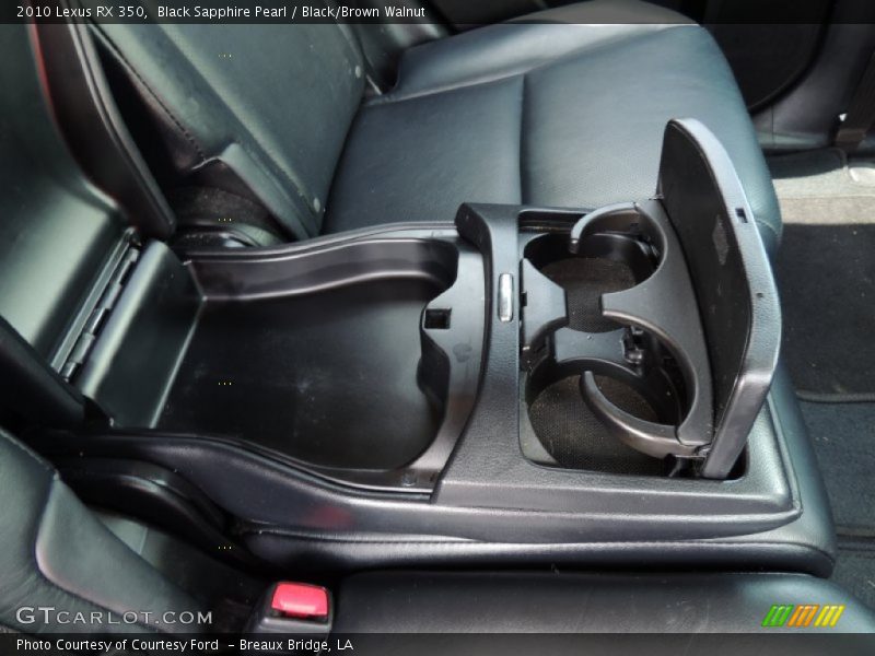 Black Sapphire Pearl / Black/Brown Walnut 2010 Lexus RX 350