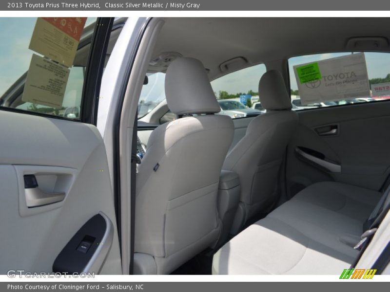 Classic Silver Metallic / Misty Gray 2013 Toyota Prius Three Hybrid