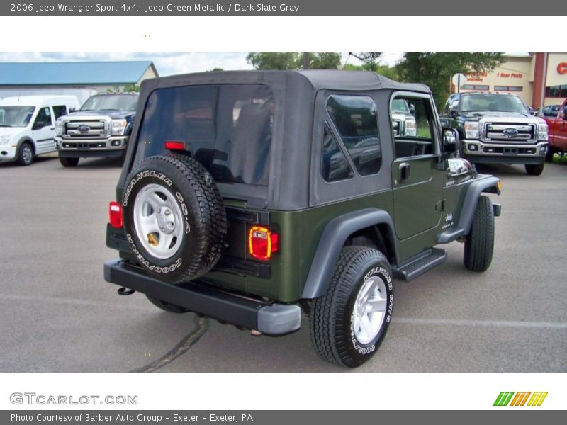 Jeep Green Metallic / Dark Slate Gray 2006 Jeep Wrangler Sport 4x4