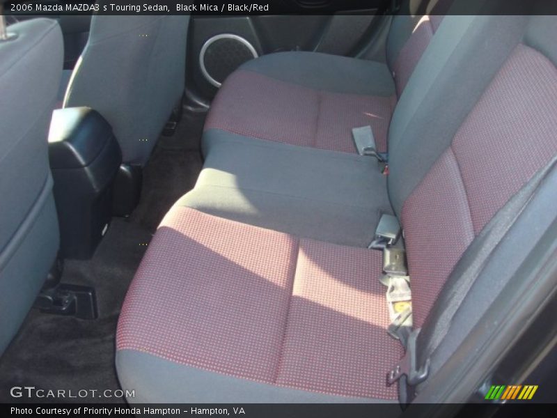 Black Mica / Black/Red 2006 Mazda MAZDA3 s Touring Sedan