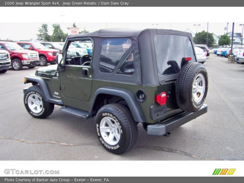 Jeep Green Metallic / Dark Slate Gray 2006 Jeep Wrangler Sport 4x4