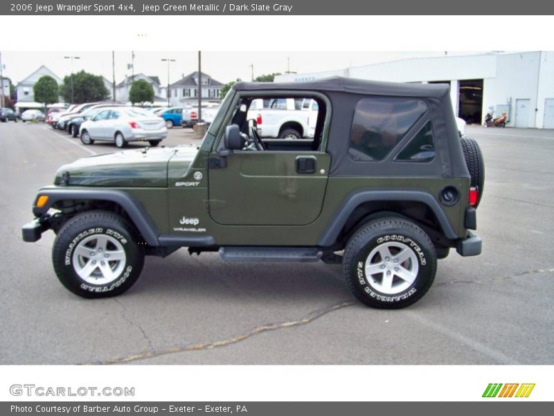 Jeep Green Metallic / Dark Slate Gray 2006 Jeep Wrangler Sport 4x4