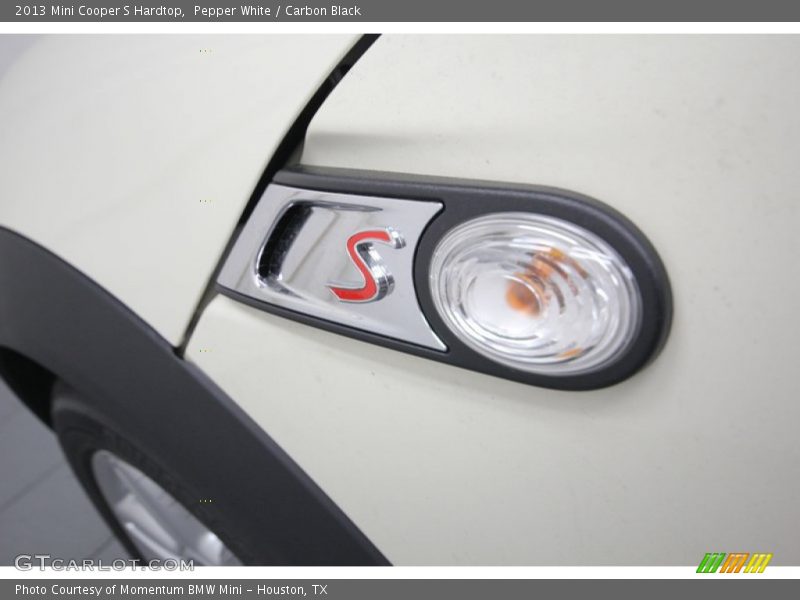 Pepper White / Carbon Black 2013 Mini Cooper S Hardtop