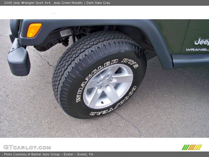 Jeep Green Metallic / Dark Slate Gray 2006 Jeep Wrangler Sport 4x4
